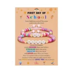 Btysun First Day Of School Gifts Clay Bead Bracelet Prek
