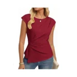 Grace Karin Womens 2026 Spring Short Sleeve Tops, Dressy Casual