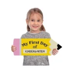 First Day Of School Board - Double-sided Printing Pencil First