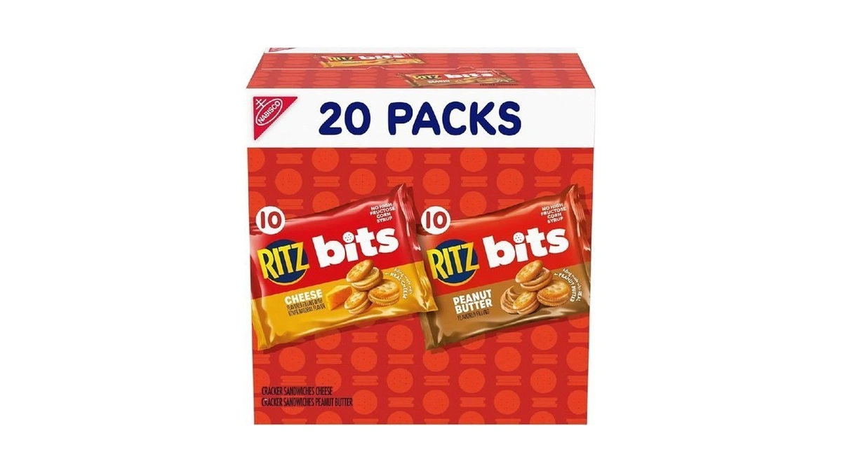 Ritz Bits Cheese And Ritz Bits Peanut Butter Sandwich Crackers