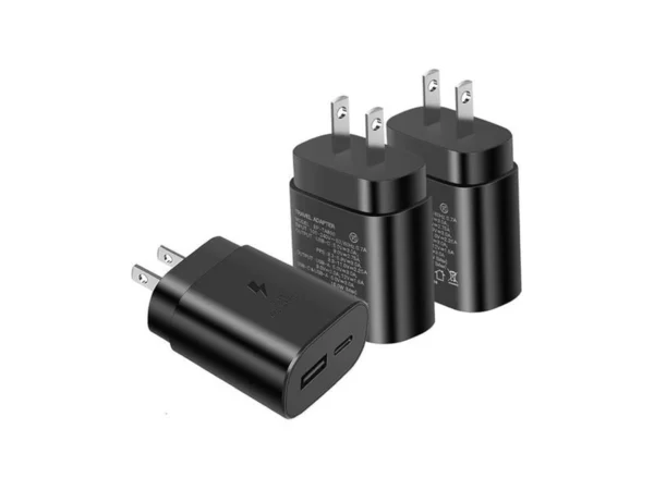 Type C Charger, 25w Usb C Wall Charger Dual Port