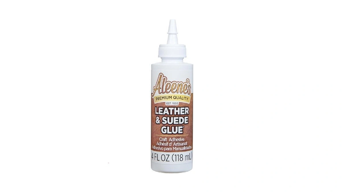 Aleene's Leather & Suede Glue, Adhesive For Crafts, Embellishments, Light