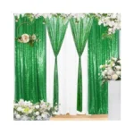 Eternal Beauty 4 Pcs Sequin Backdrop Curtain, Sequin Wedding Backdrop