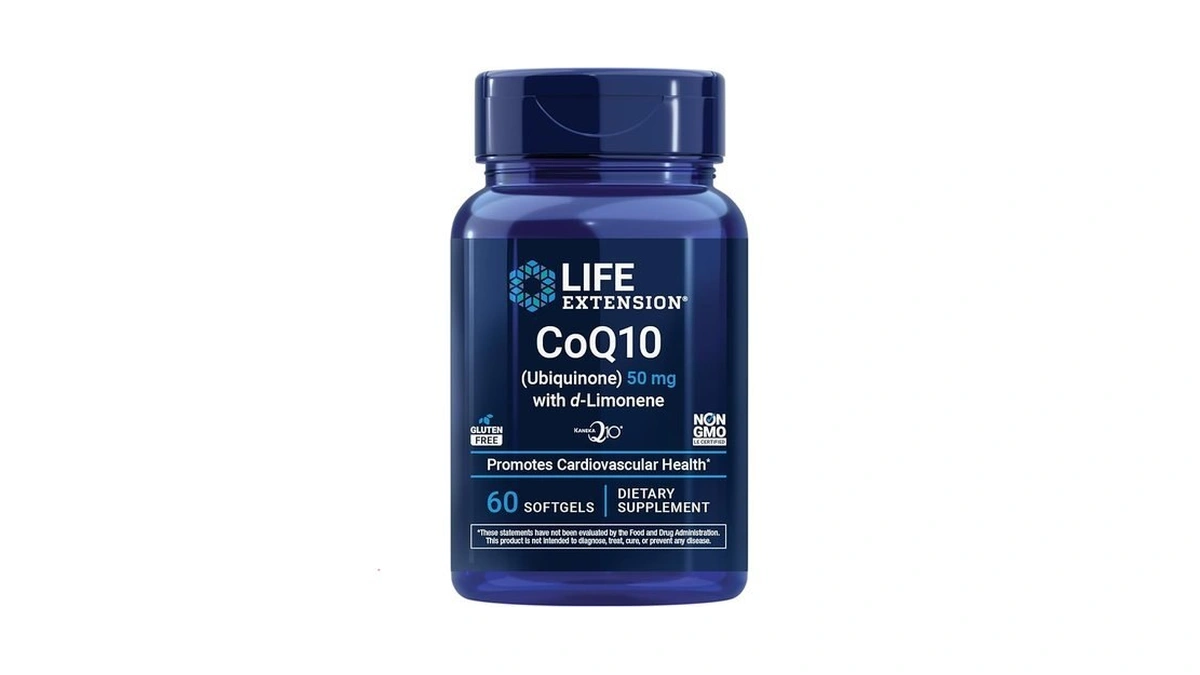 Life Extension Super-absorbable Coq10 (ubiquinone) With D-limonene, Heart Health Supplement,