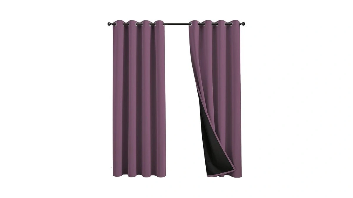 Jsfly 100% Blackout Curtains 96 Inch Length For Bedroom, Thick