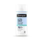 Neutrogena Ultra Sheer Liquid Mineral Sunscreen For Face, Lightweight, Broad
