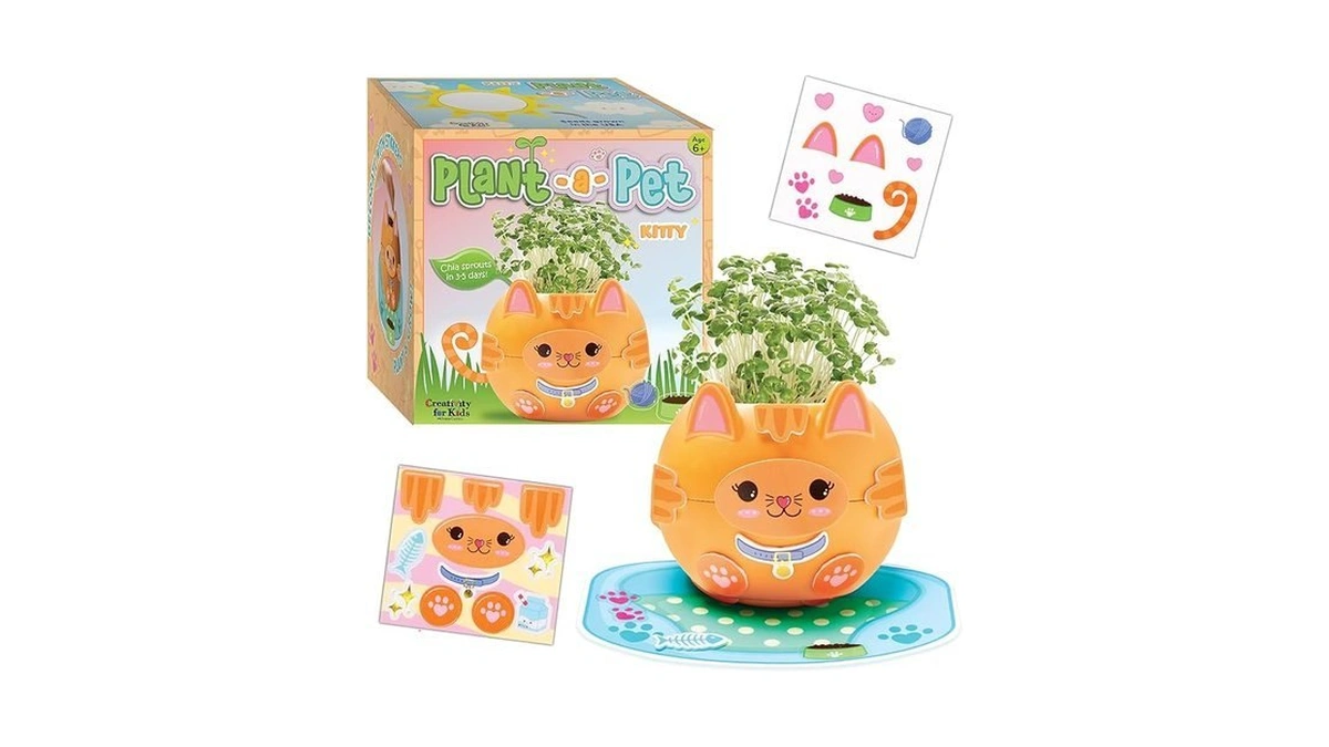 Creativity For Kids Plant-a-pet: Kitty - Arts And Crafts For