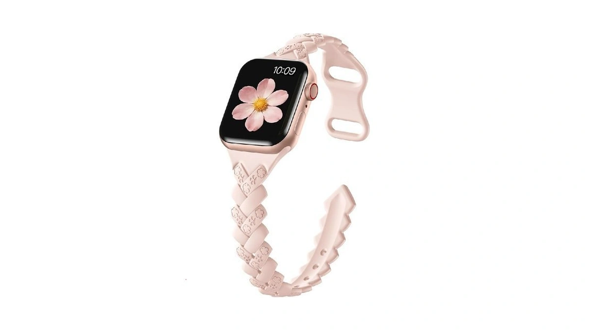 Dgege Slim Thin Silicone Band Compatible With Apple Watch Bands