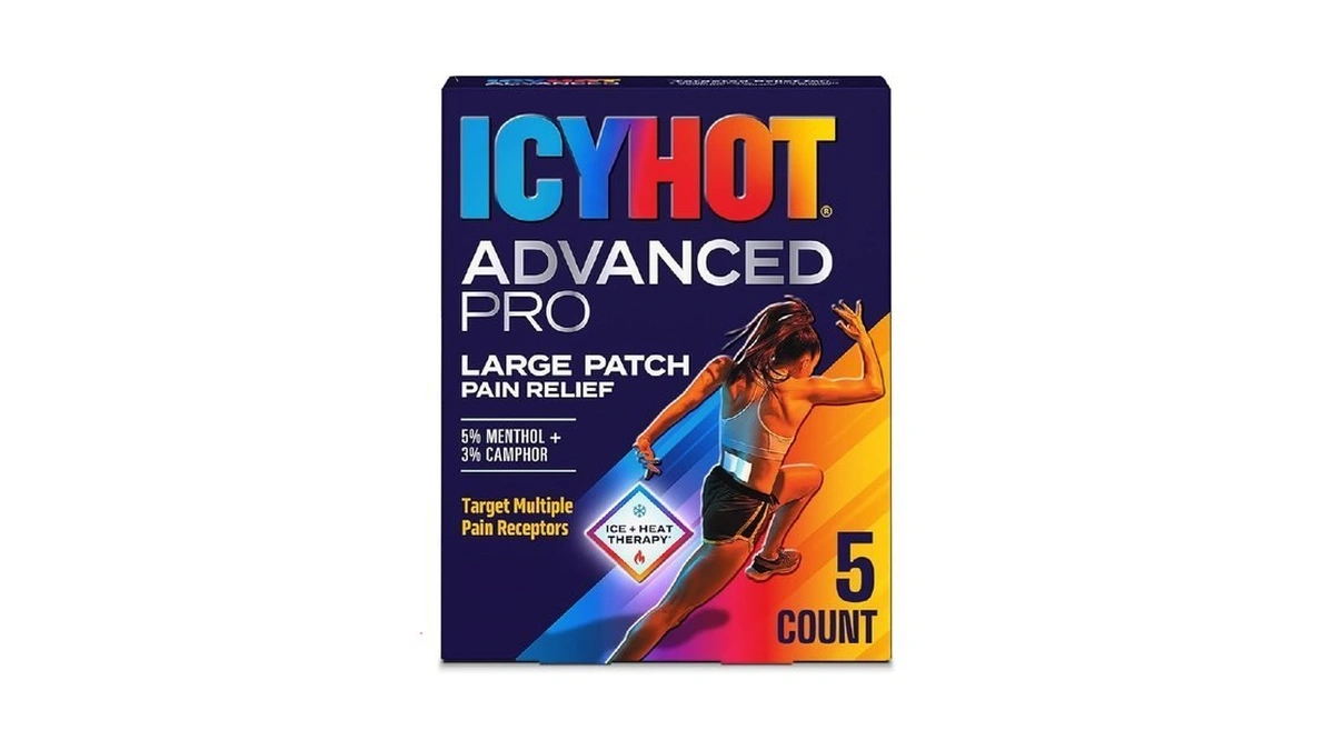 Icy Hot Advanced Pro Pain Relief Patches, Extra Strength With
