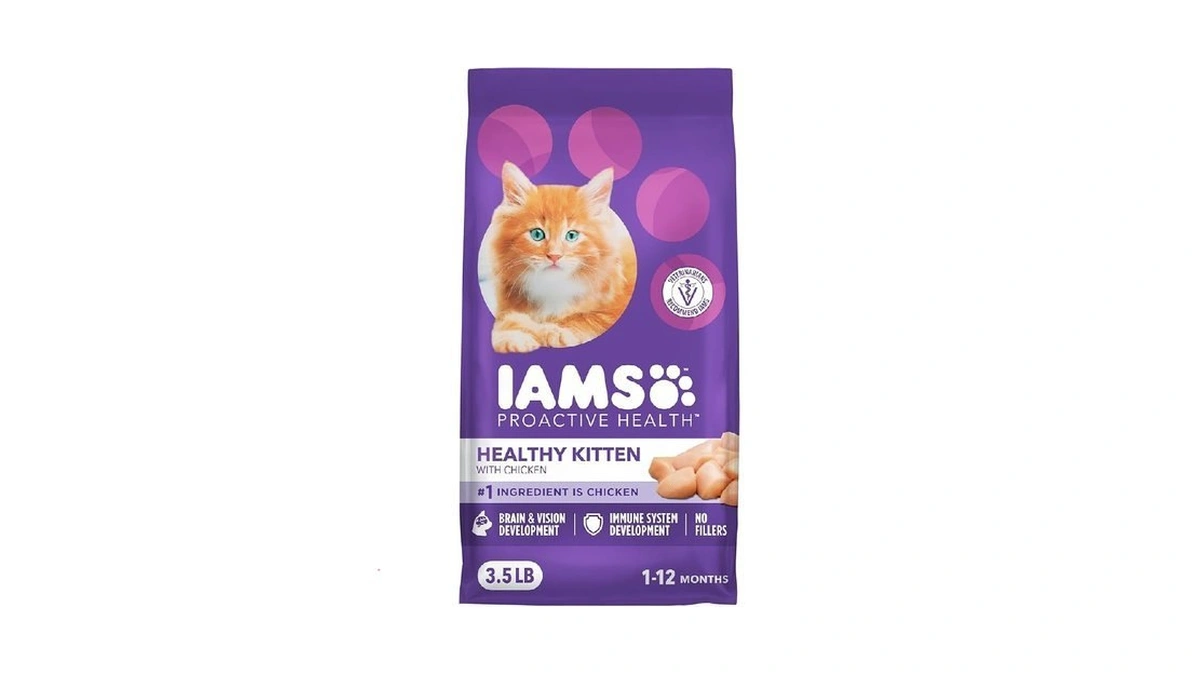 Iams Proactive Health Kitten Dry Cat Food, Healthy Kitten Food