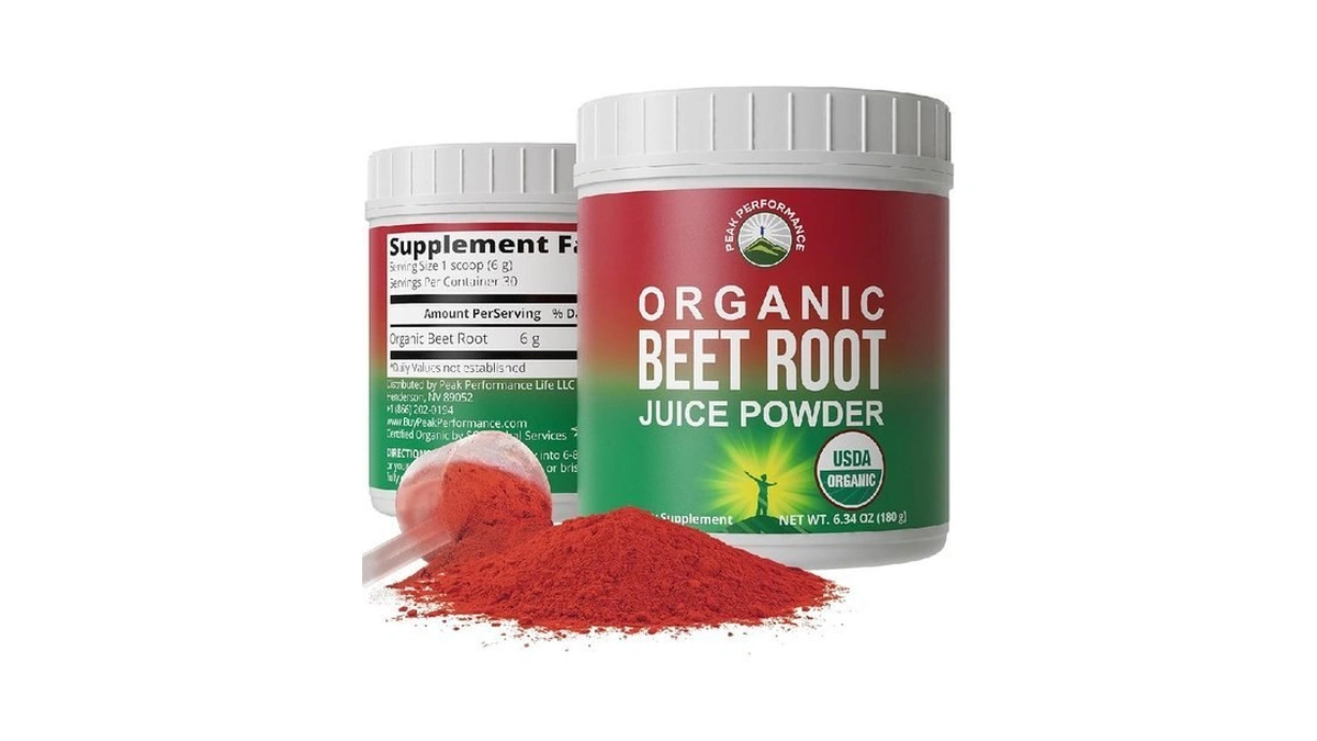 Organic Beet Root Powder - Ultra High Purity Super Food