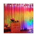 300led Fairy Curtain Lights, 9.8x9.8ft Warm White Usb Plug In
