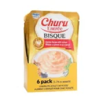 Inaba Churu Entrée Bisque For Cats, Grain-free, High Moisture, Prebiotic