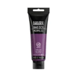 Liquitex Basics Acrylic Paint, 118ml (4-oz) Tube, Purple Gray