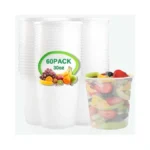 Tropipak Deli Food Containers With Lids 30 Oz-60 Pack Meal
