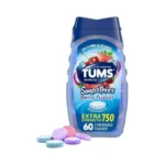 Tums Antacid Smoothies Berry Fusion Tablets 60 Count
