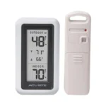 Acurite Digital Thermometer With Indoor, Outdoor Temperature And Daily High