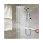 G-promise All Metal 12 Inch Rain Shower Head With Power