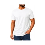 Jeegal Men's 100% Cotton T-shirts - 220gsm Heavyweight Short Sleeve