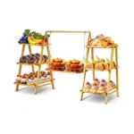 Qdxiw Metal 3 Tier Cupcake Stands, Large Capacity Serving Removable