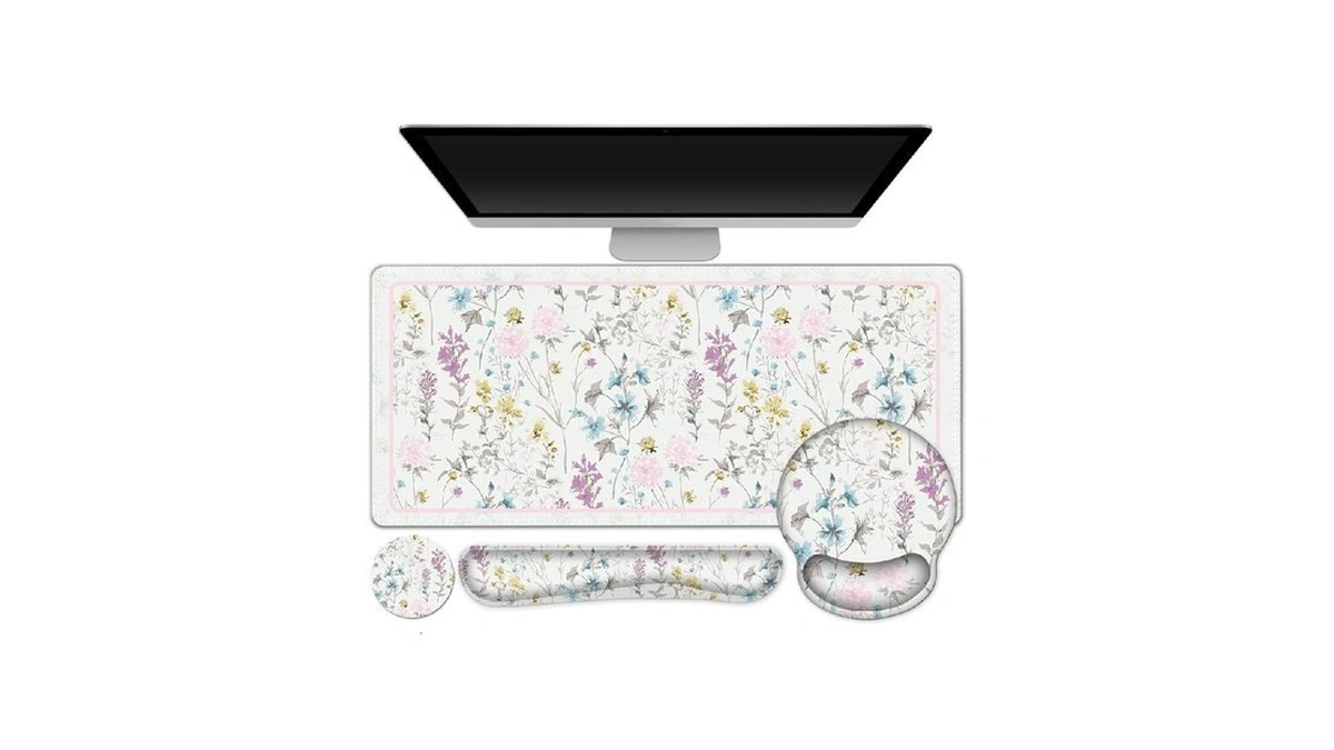 Aimsa Large Mouse Pad And Keyboard Wrist Rest, Desk Pad