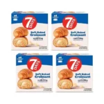 7days Soft Croissant Multipacks (16 Pack), Vanilla, 4 Boxes, Non-gmo