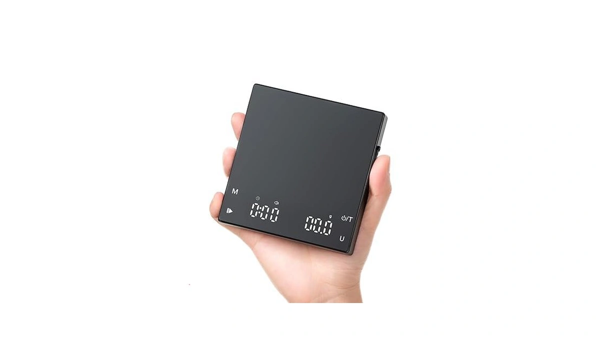 Meilen Mini Espresso Coffee Scale With Timer - 0.1g Precise,
