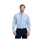Izod Men's Wrinkle Resistant Stretch Fabric Button Down Collar Dress