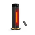 Jrd 24" Fast Heating Space Heater, Portable Electric Heater With
