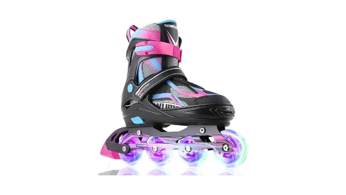Sowume Adjustable Inline Skates For Girls And Boys, Roller Skates