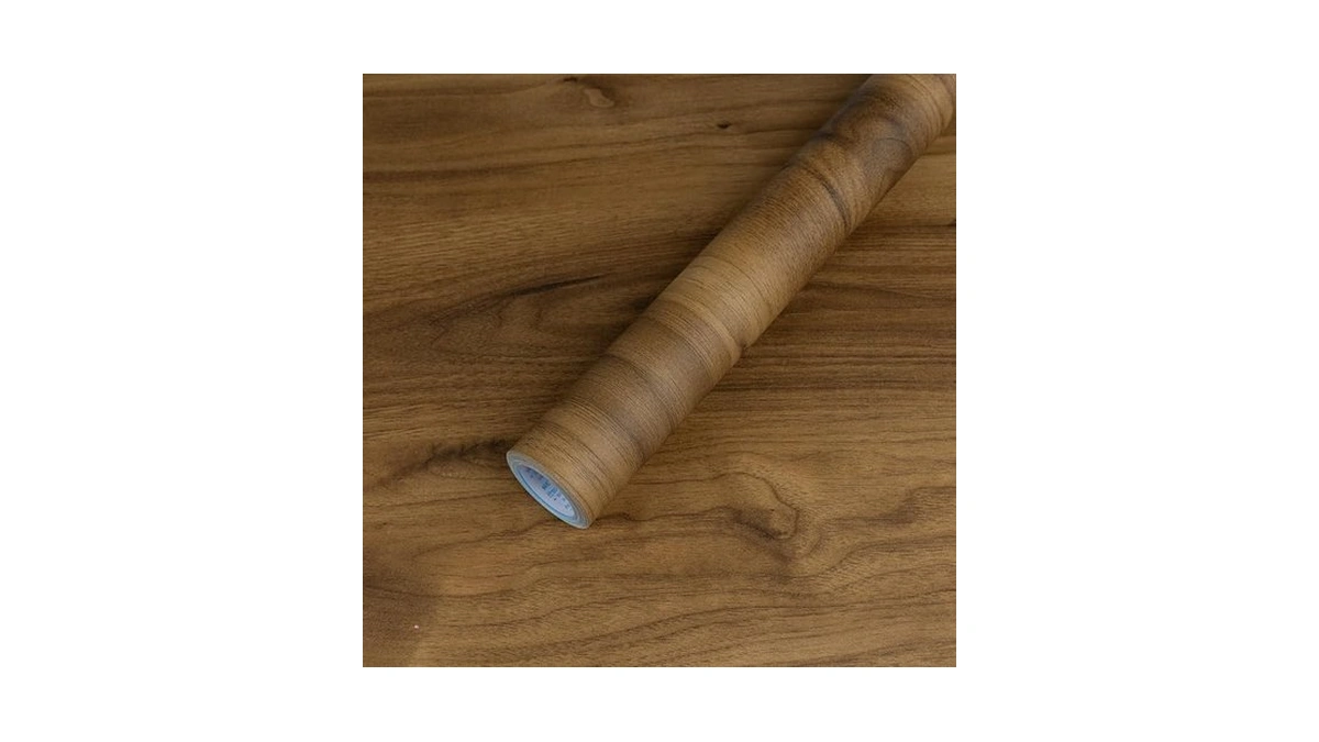 Anmon Wood Grain Contact Paper Peel And Stick Brown- Wood