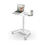 Joy Worker Mobile Standing Desk, Height Adjustable Table, 60Β° Tiltable