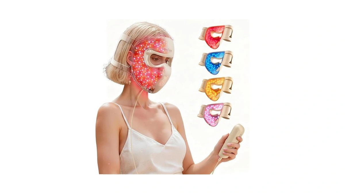 Hello Face 4d Red Light Therapy Mask, 311 Leds 850nm