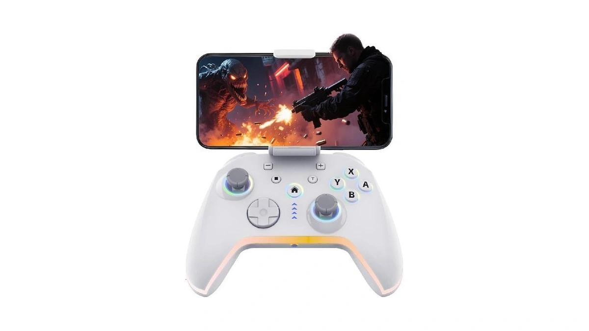 Bcofo Wireless Mobile Game Controller For Ios/iphone/android/cell Phone/switch/laptop, Gaming Gamepad