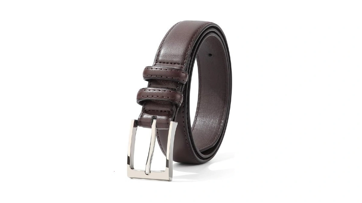 Kajeer Boys Kids Belt,leather Belt Durable Pu Ratchet Leather Belt
