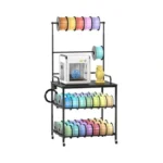 Socomf Metal 3d Printer Table With Filament Storage,mobile 3d Filament