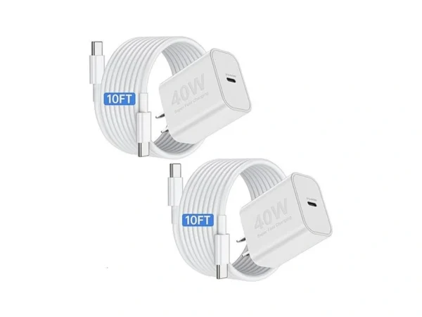 Iphone 17 16 15 Pro Max Charger Fast Charging, 2pack