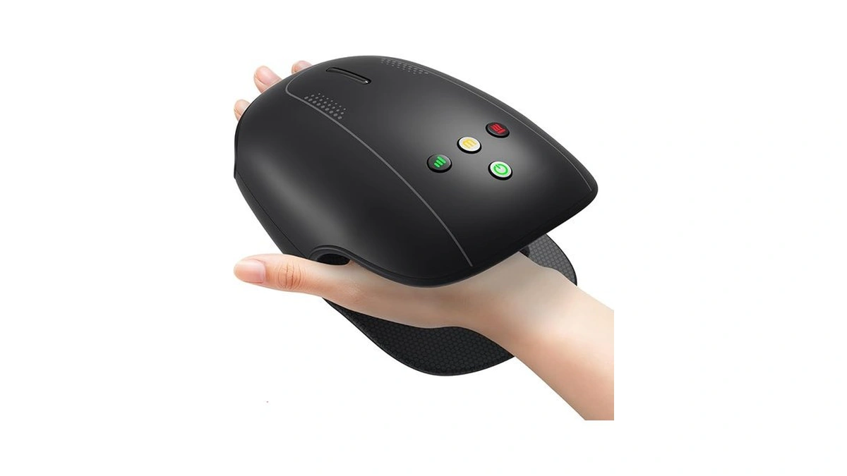 Estefanlo Hand Massager With Heat And Compression, Cordless Hand Massager