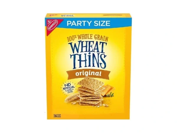 Wheat Thins Original Snacks, Whole Grain Wheat Crackers, Snack Crackers,