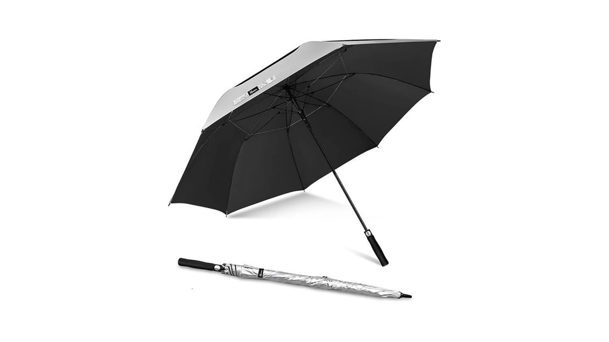 Ninemax Uv Potection Golf Umbrella, 62 Inch Uv Umbrellas For