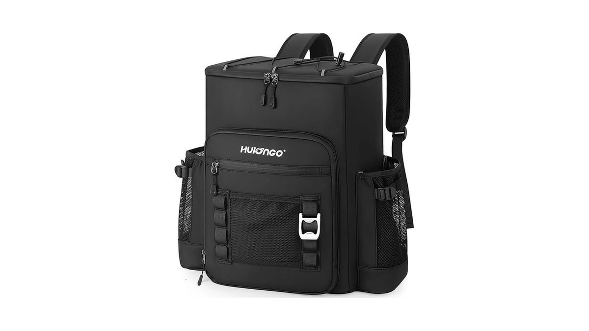 Hulongo Cooler Backpack, 30l Insulated Leakproof Soft Cooler Bag For