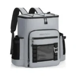 Hulongo Cooler Backpack, 30l Insulated Leakproof Soft Cooler Bag For