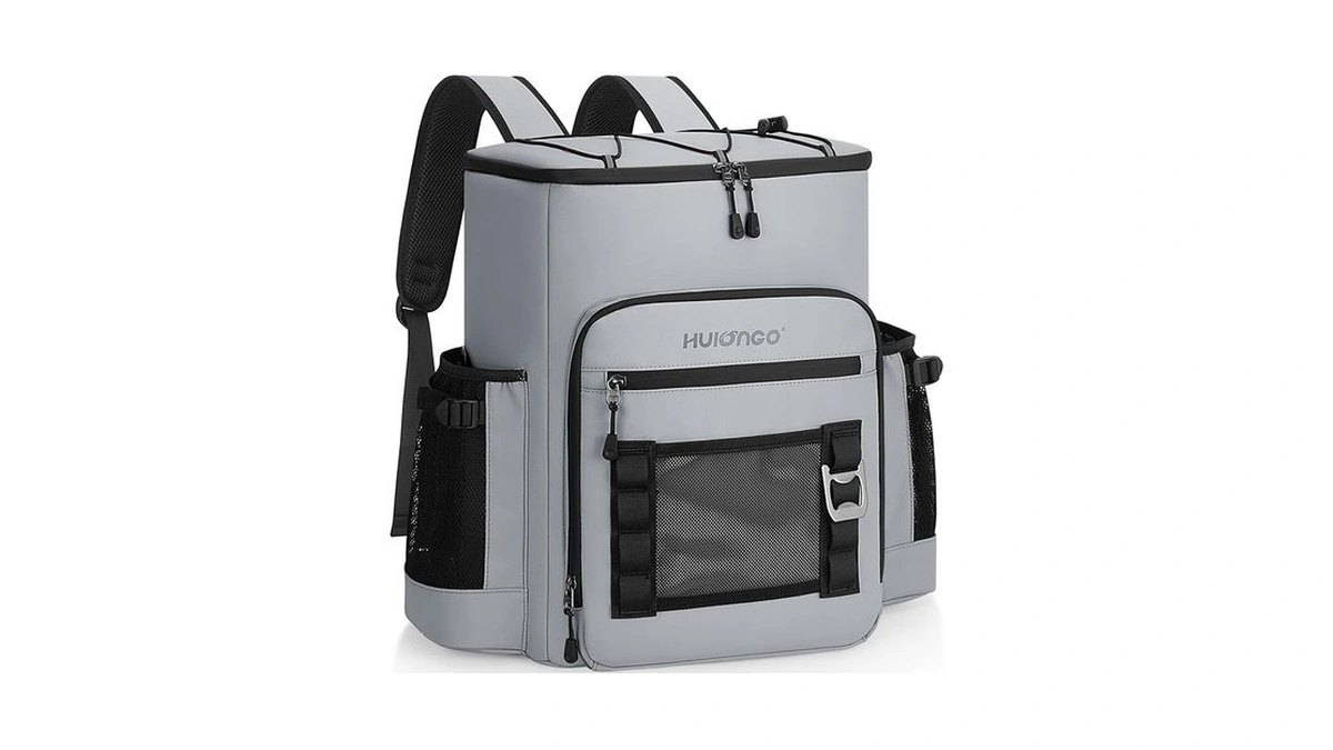 Hulongo Cooler Backpack, 30l Insulated Leakproof Soft Cooler Bag For