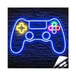 Kavaas Gamer Neon Sign, Game Controller Led Sign For Gaming