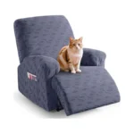 Taococo Oversized Recliner Cover Stretch Recliner Chair Covers, Jacquard Reclining