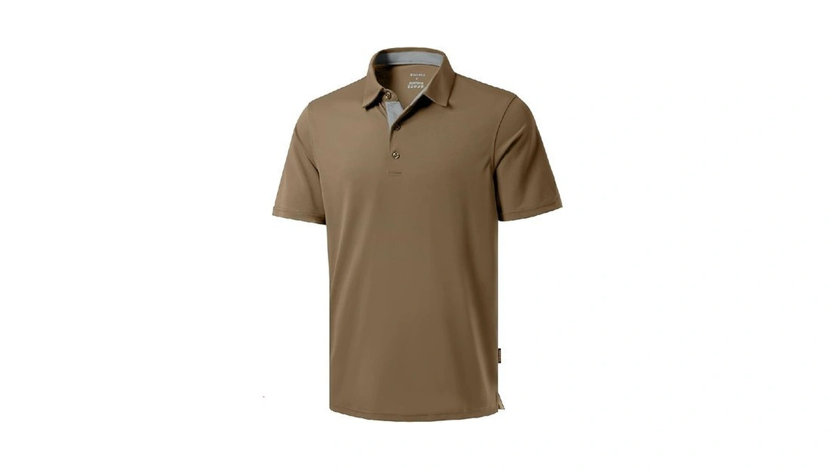 Men's Golf Shirts Dry Fit Moisture Wicking Performance Short Sleeve