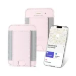 Miroddi Credit Card Holder With Find My, Premium Leather Small