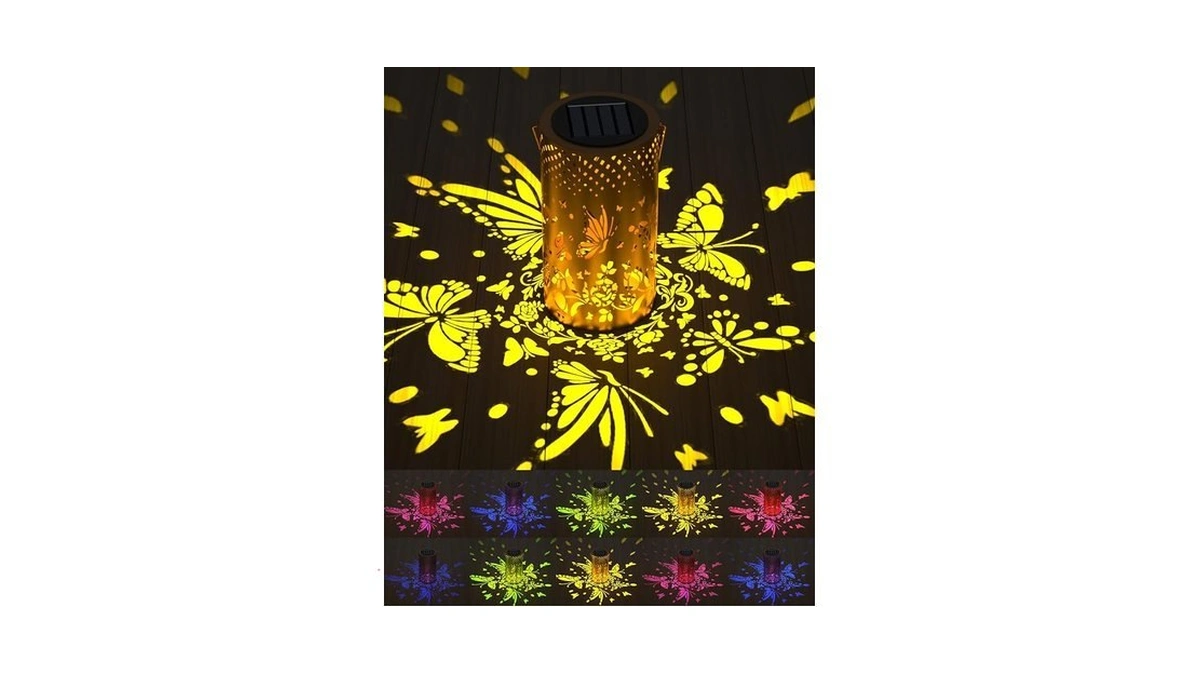 Solar Lanterns Outdoor Hanging Lights ,waterproof Solar Table Lamps With