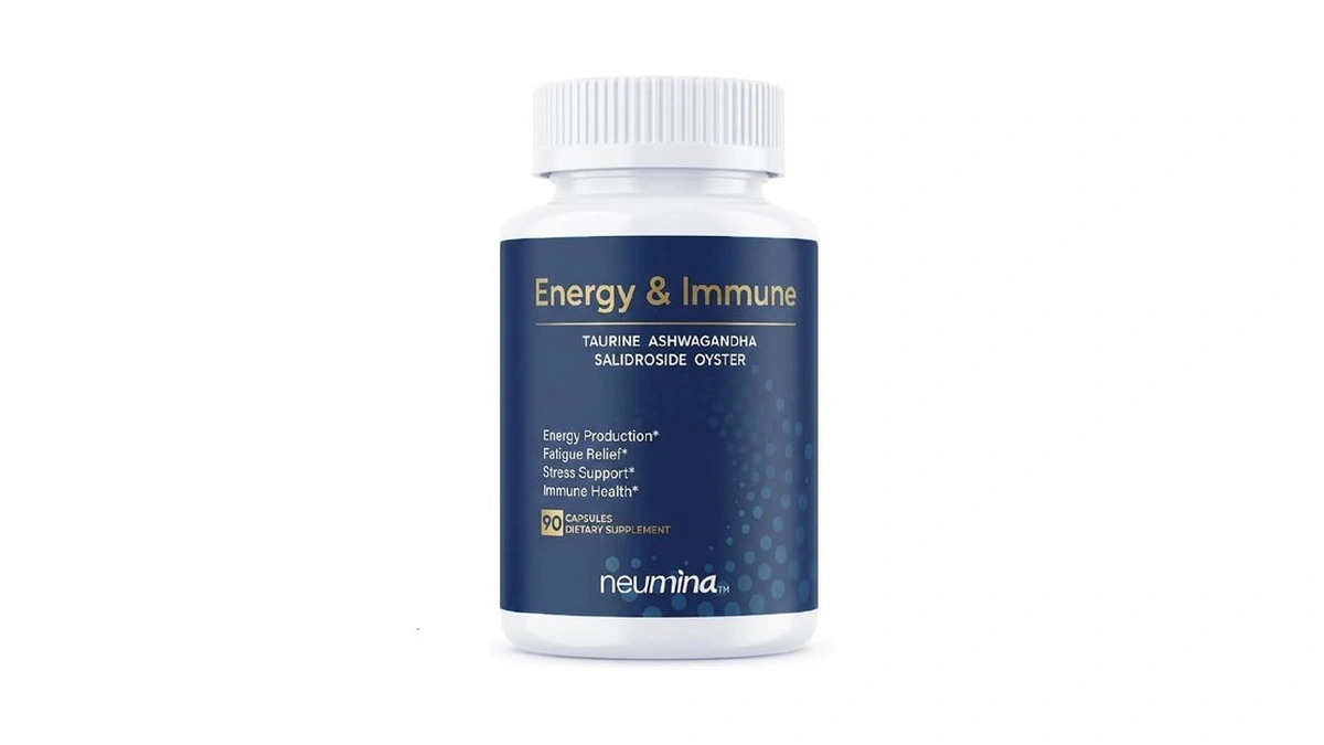Neumina Men's Energy & Immune Complex, Taurine, Ashwagandha, Oyster Extract