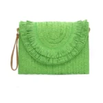 Lytosmoo Summer Straw Clutch Purses For Women Raffia Clutch Woven